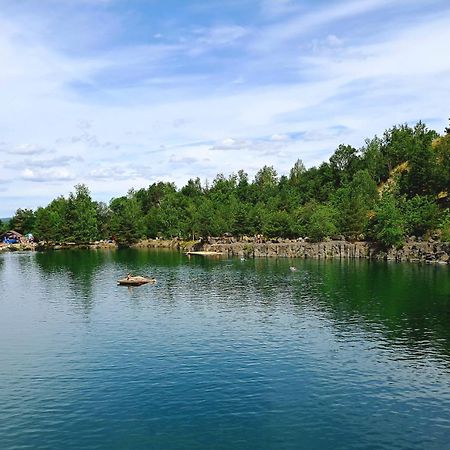 Penzion U Jezera Hotel Konstantinovy Lázně Kültér fotó