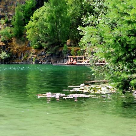Penzion U Jezera Hotel Konstantinovy Lázně Kültér fotó