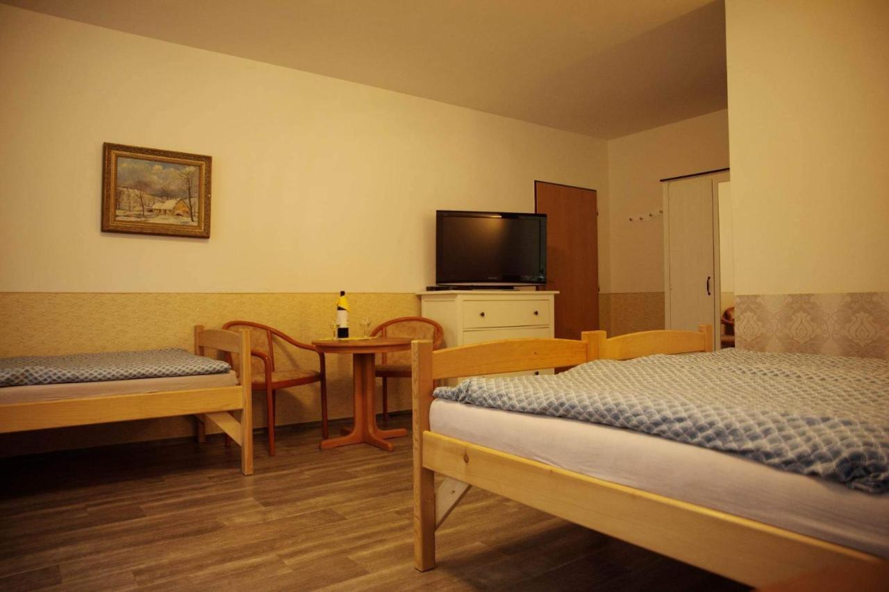 Penzion U Jezera Hotel Konstantinovy Lázně Kültér fotó