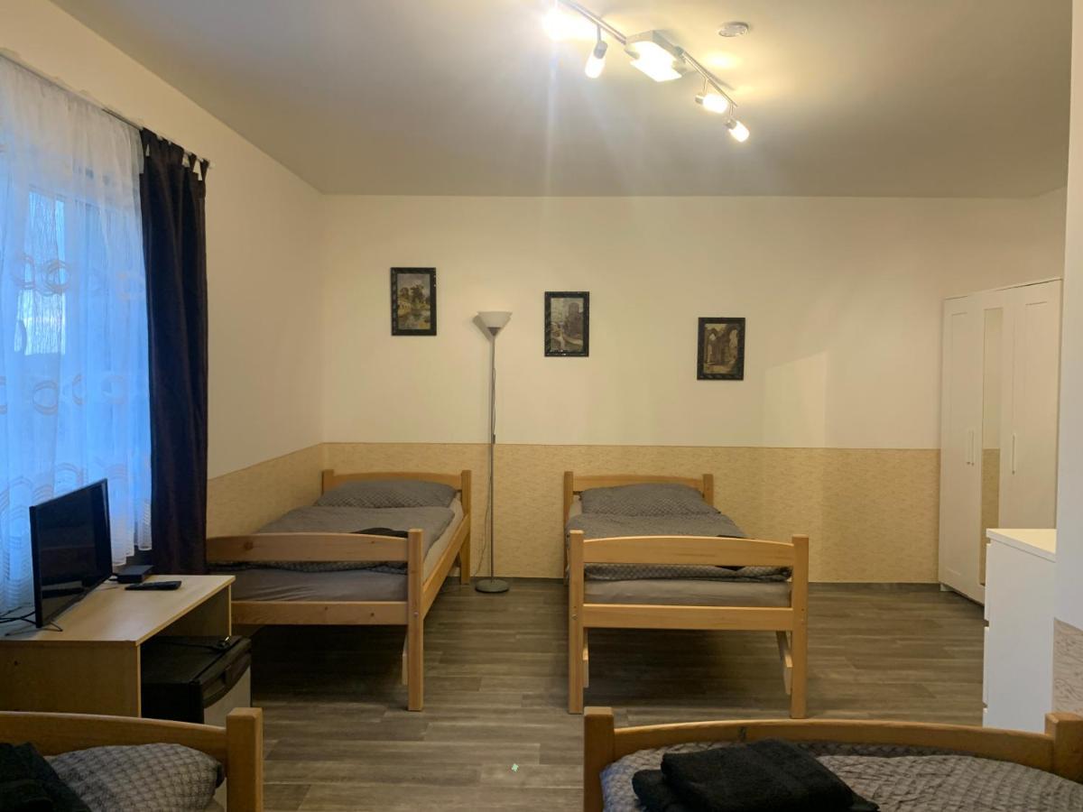 Penzion U Jezera Hotel Konstantinovy Lázně Kültér fotó
